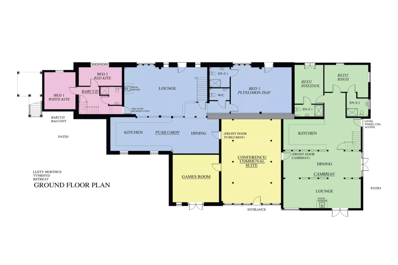 The Welsh Barn-Floor plan