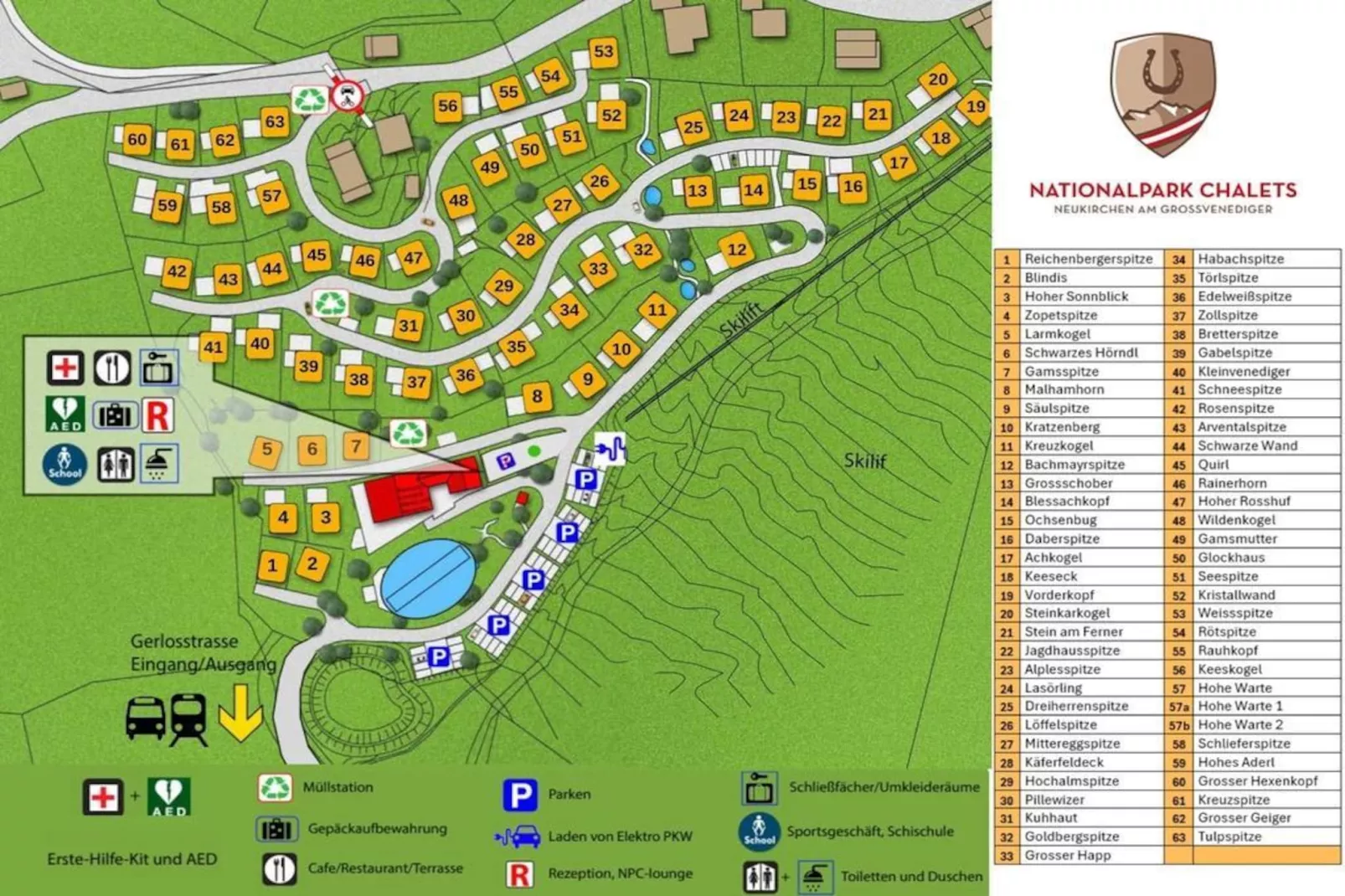 Nationalpark Chalet Schneespitze-Floor plan