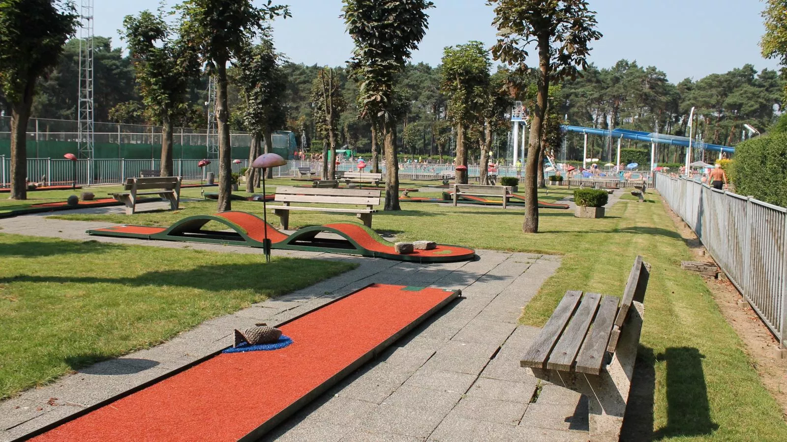 Veldzicht-Parkeinrichtungen