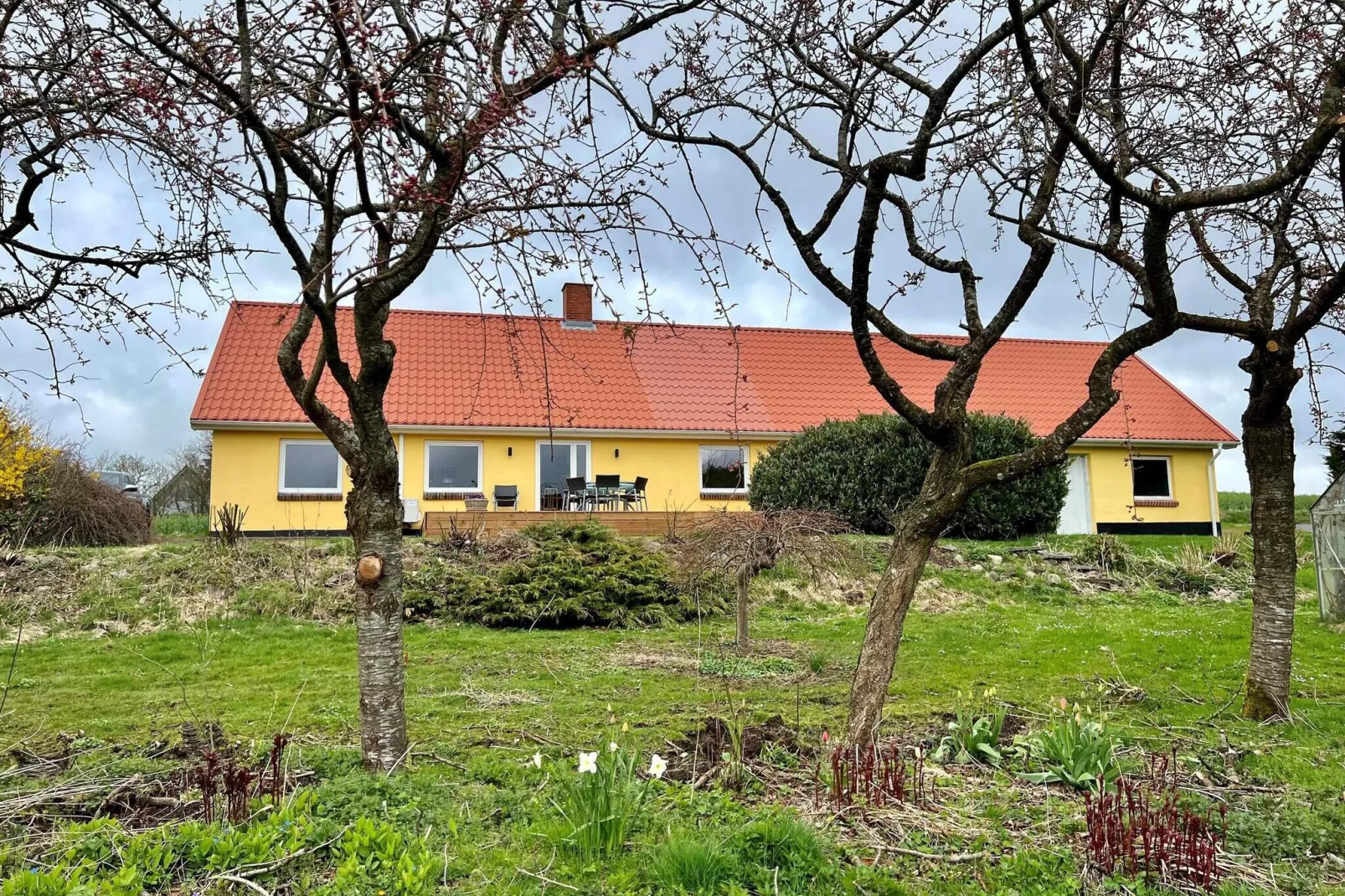4 Personen Ferienhaus in Østervrå-By Traum-Außenbereich