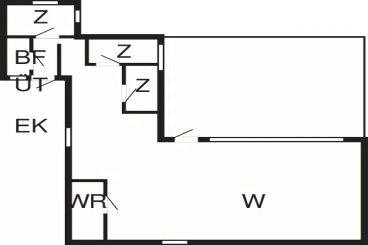 5 person holiday home in Eskebjerg-Floor plan