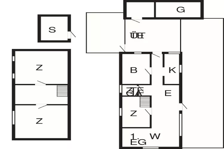 7 person holiday home in Jerup-Floor plan