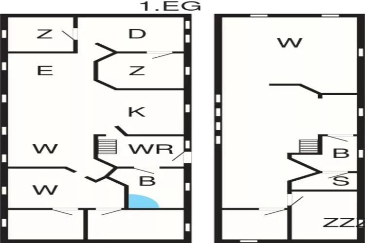 12 person holiday home in Lemvig-Floor plan