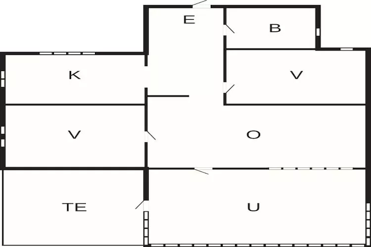 5 person holiday home in Uddevalla-Floor plan