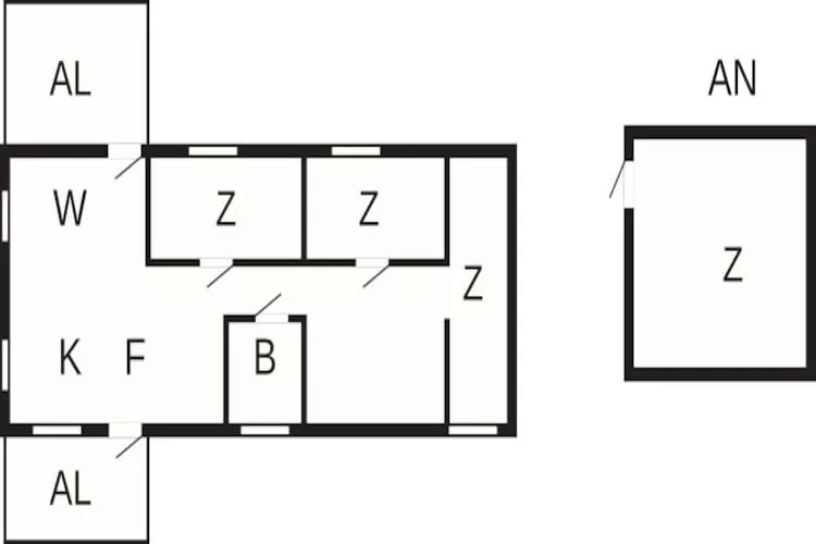 Scenic Lakeside Cottage-By Traum-Floor plan