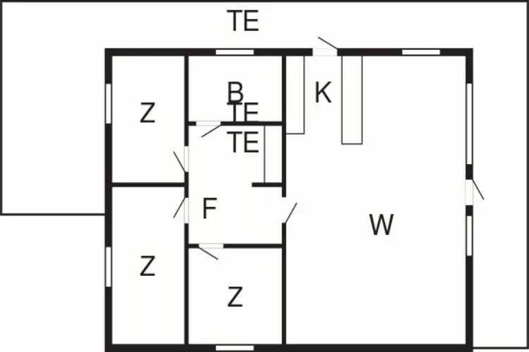 Maison de vacances pour 6 a Lemvig-Plan