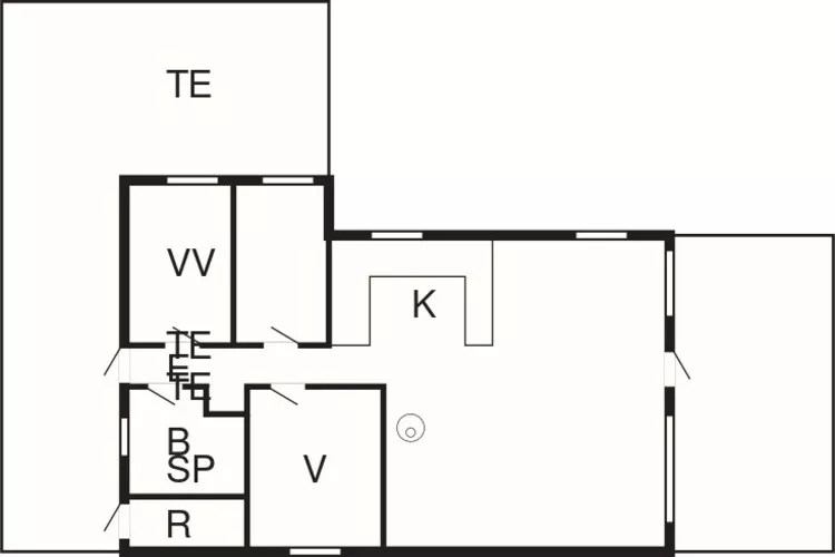 6 Personen Ferienhaus in Løkken-Grundriss