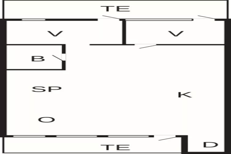 4 person holiday home in Bogense-Floor plan