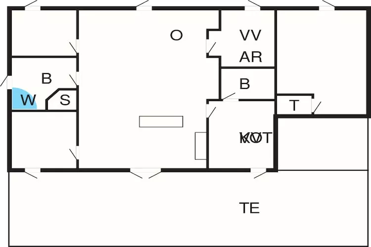 9 person holiday home in Dannemare-Floor plan