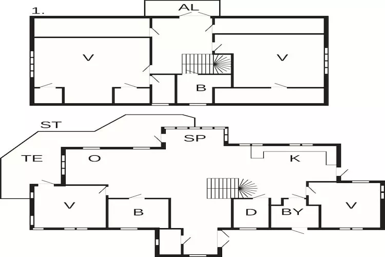10 person holiday home in KLÖVEDAL-Floor plan