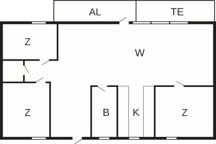 6 person holiday home in SORUNDA-Floor plan