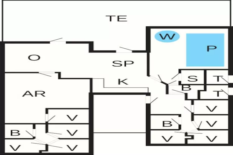 20 person holiday home in Frederiksværk-Floor plan