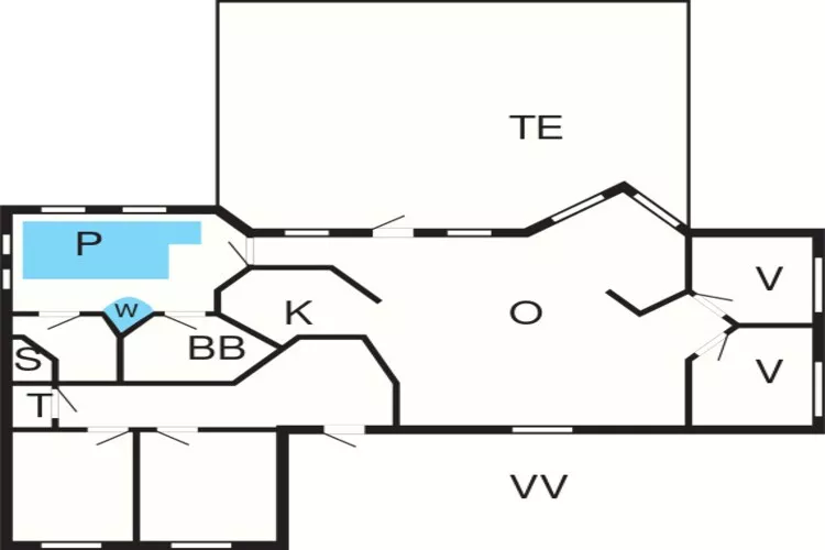 12 person holiday home in Glesborg-Floor plan