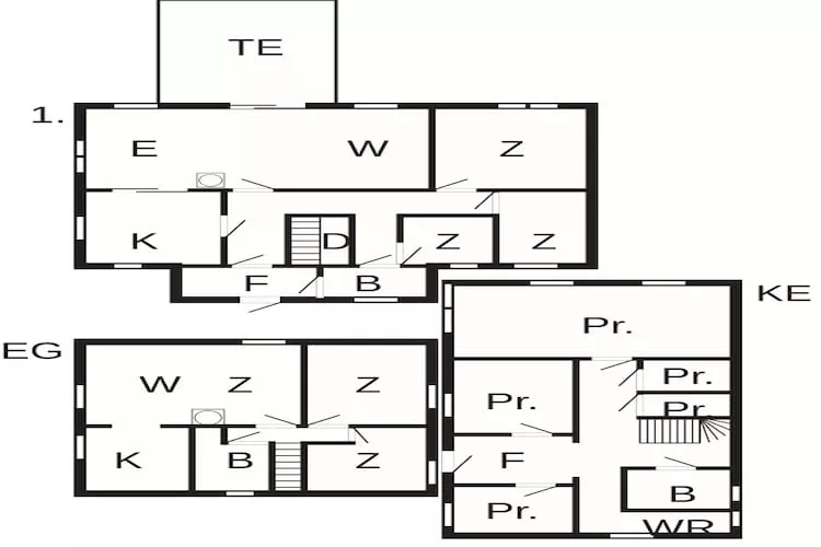 10 person holiday home in MIDSUND-Floor plan