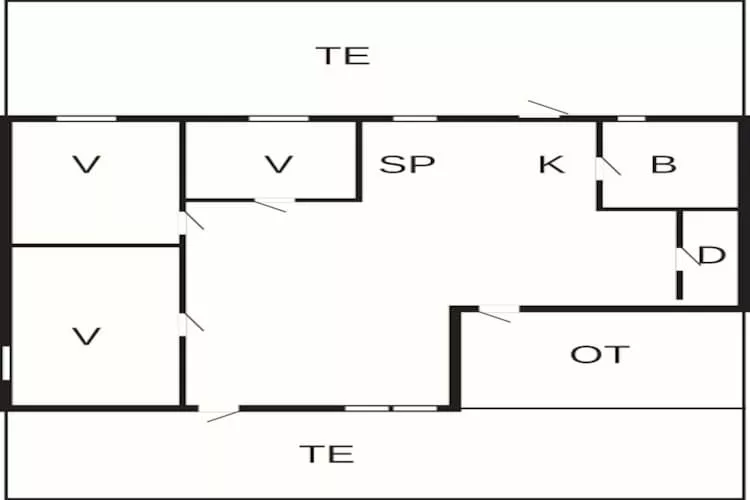 8 person holiday home in Frederiksværk-Floor plan