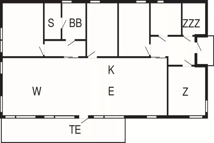 10 Personen Ferienhaus in Fåvang-Grundriss