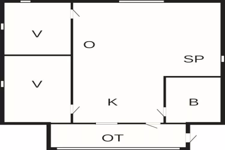 4 person holiday home in Haderslev-Floor plan