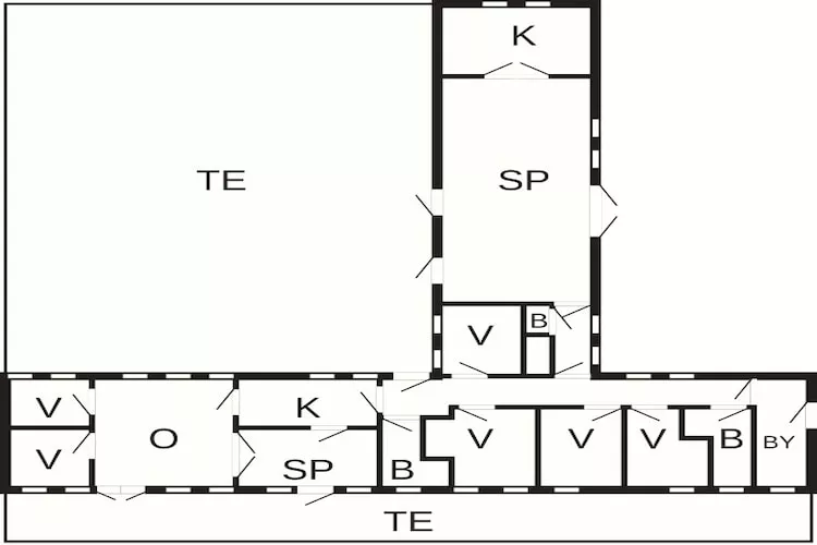 12 person holiday home in Læsø-Floor plan