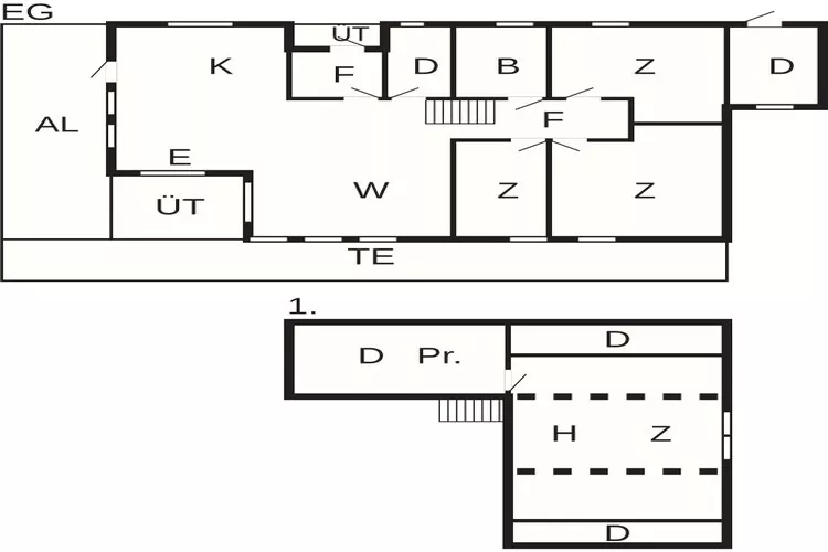 6 person holiday home in Lyngstad-Floor plan