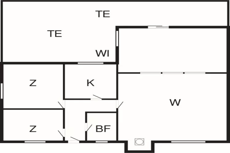 Bright Cottage with Garden Terrace-By Traum-Floor plan