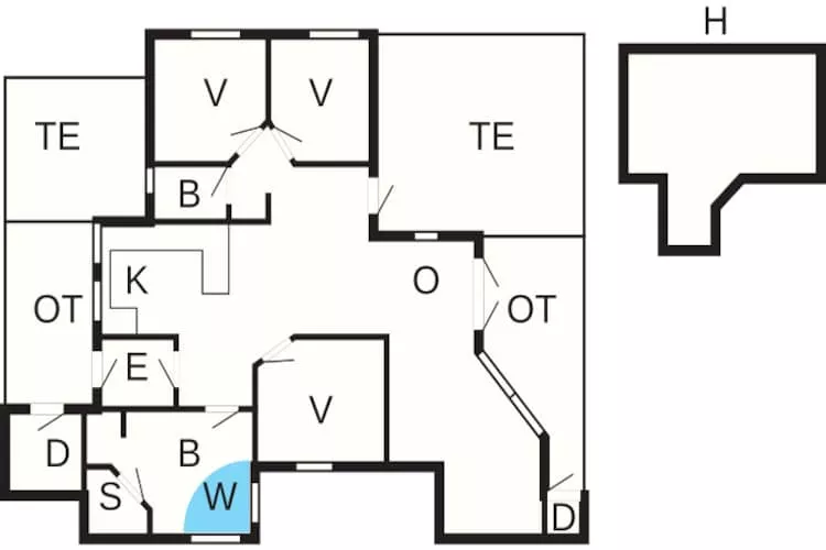 Luxury Retreat in oster Hurup-By Traum-Floor plan