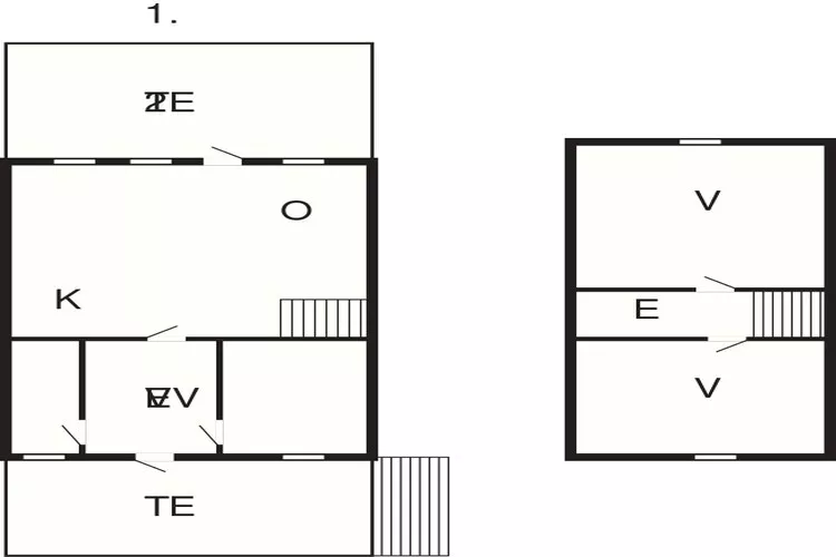 6 person holiday home in Seim-Floor plan
