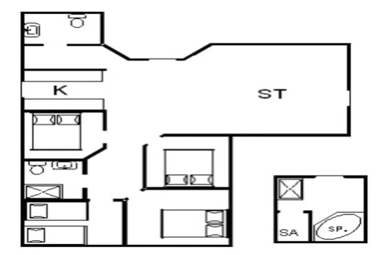 Seaside Retreat in Rindby-By Traum-Floor plan