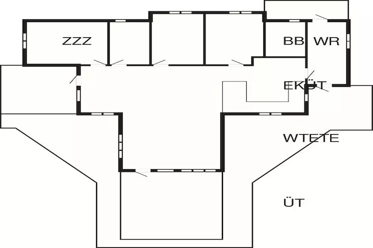 8 person holiday home in Læsø-Floor plan