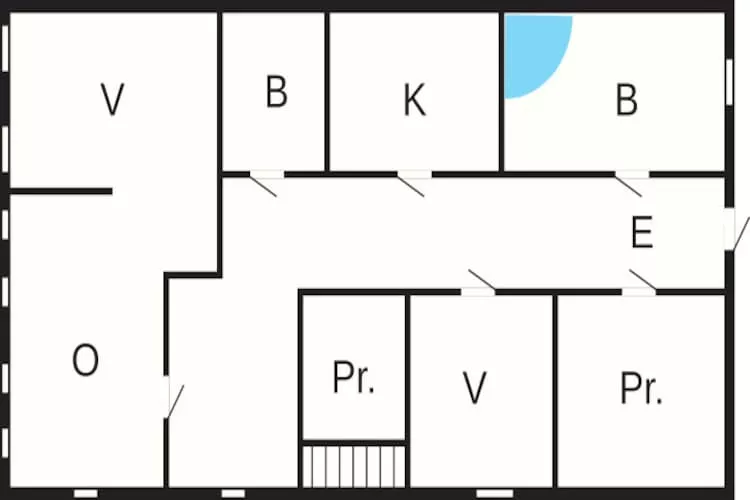 6 Personen Ferienhaus in VISBY-Grundriss