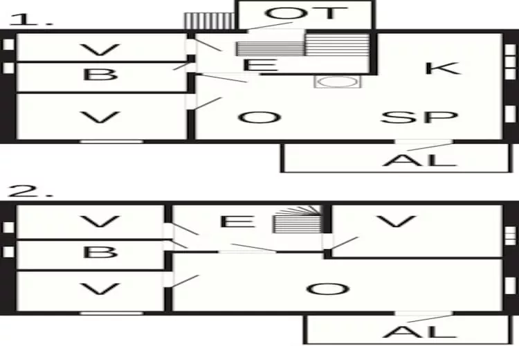 8 person holiday home in Revsnes-Floor plan