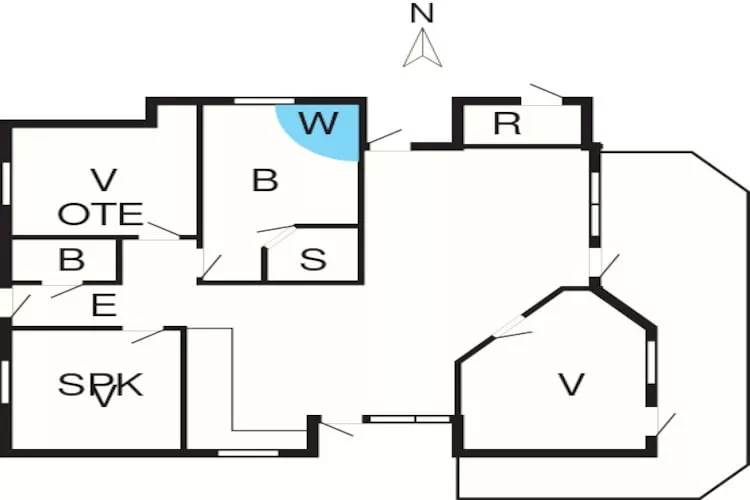 Tranquil Retreat in Thorsminde-By Traum-Floor plan