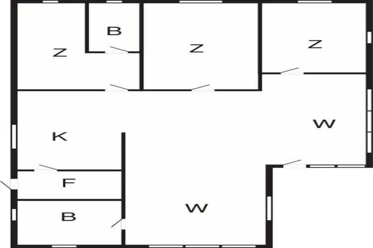 Maison de vacances pour 6 a Hurup Thy-Plan