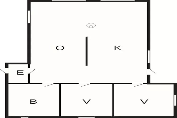 Maison de vacances pour 6 a Vittsjö-Plan