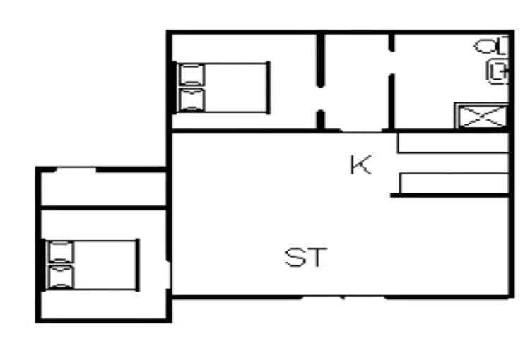 Verzauberter Ruckzugsort in Henne Stadt-By Traum-Grundriss