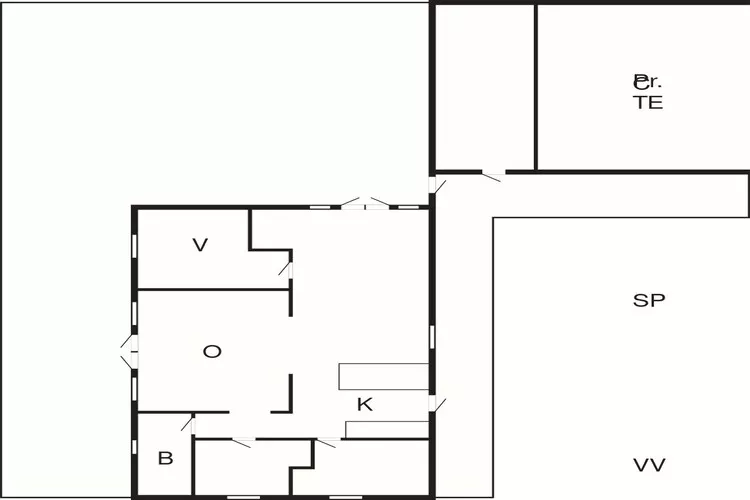 8 person holiday home in Børkop-Floor plan