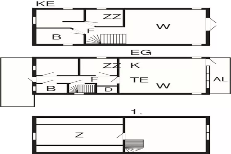 8 person holiday home in VATNE-Floor plan