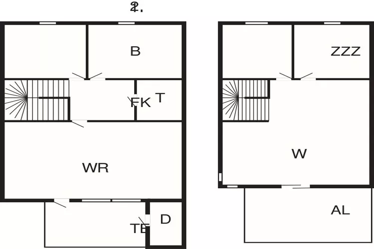 6 person holiday home in Dyrvik-Floor plan