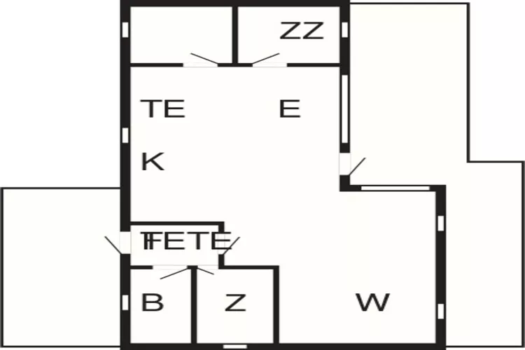 6 person holiday home in Fjerritslev-Floor plan