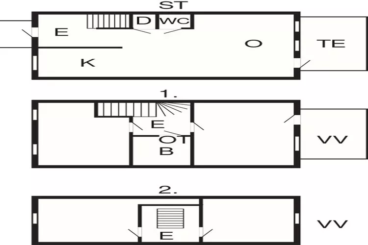 6 person holiday home in Austrheim-Floor plan