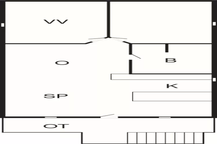 4 person holiday home in Børkop-Floor plan