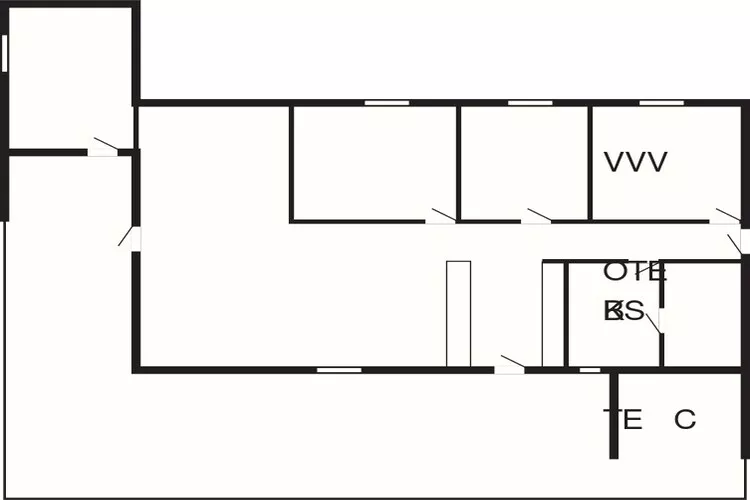 8 person holiday home in Harboøre-Floor plan