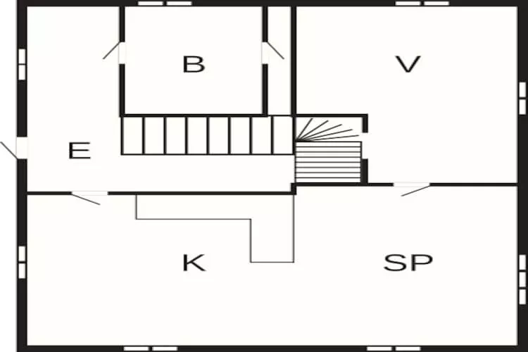 6 Personen Ferienhaus in Gullholmen-Grundriss
