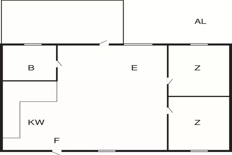Refuge rustique en Smaland-By Traum-Plan