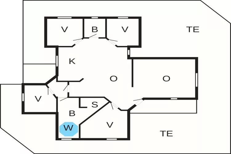 Luxurious Beach Retreat in Blavand-By Traum-Floor plan