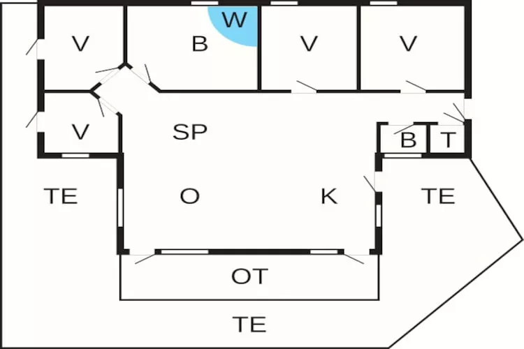 Maison de vacances pour 10 a Slagelse-Plan
