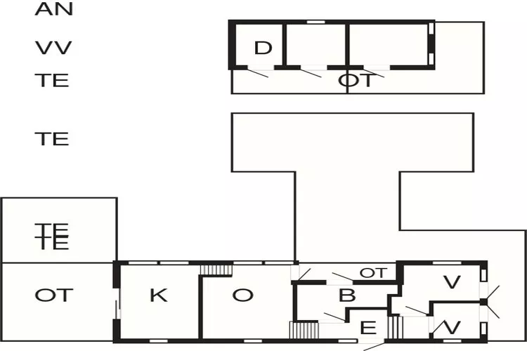 Maison de vacances pour 8 a Ebeltoft-Plan