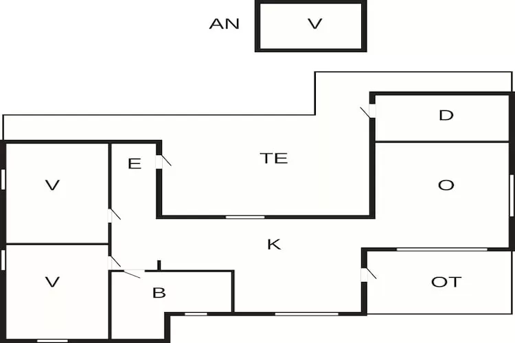 Maison de vacances pour 7 a DRÄKNE-HOGBY-Plan d'étage