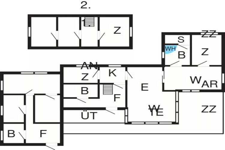 16 person holiday home in Ulfborg-Floor plan