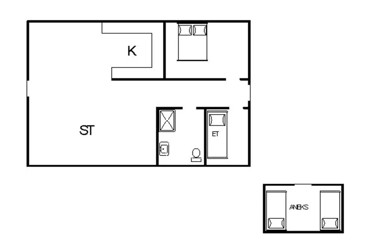 Cozy Cottage Retreat in Blavand-By Traum-Floor plan