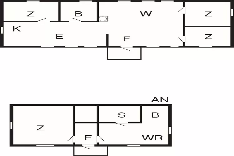 6 person holiday home in Slöinge-Floor plan